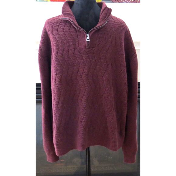 Original Weatherproof Vintage Sweater  Burgundy XXL  EUC - Picture 1 of 8